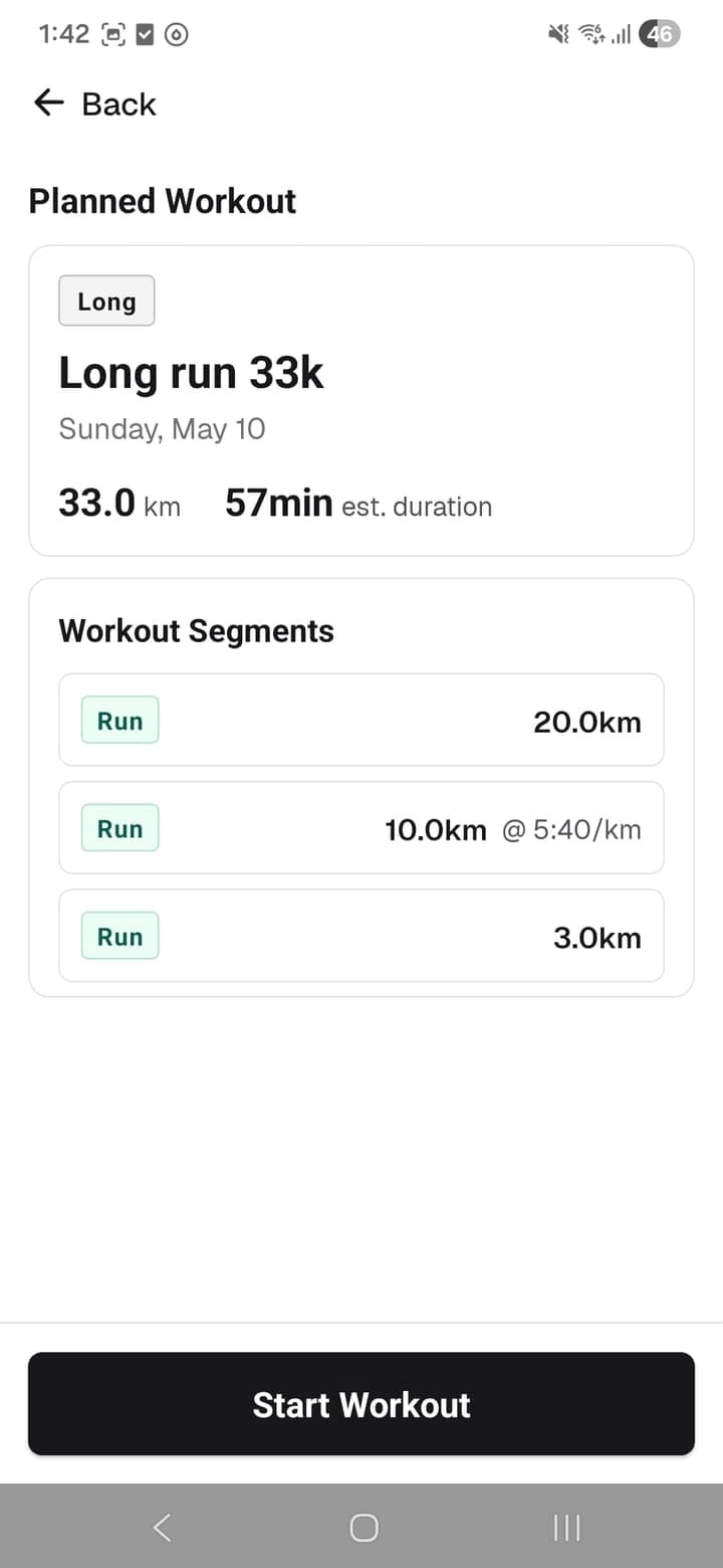 Tap to start your next session